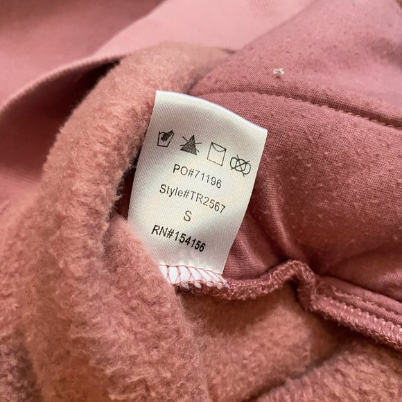 Mod Ref Lavender Mauve Oversized Sweater with Pockets Size Small - Picture 6 of 7